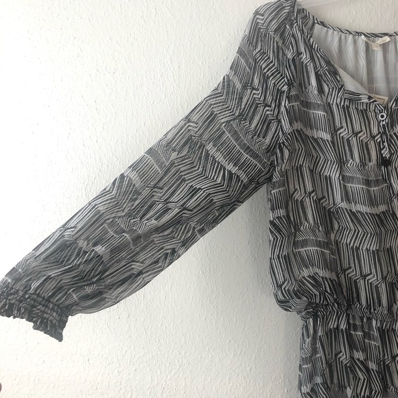 Black & White Shoshanna Flirty Dress - Picture 3 of 5